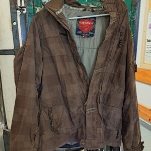 Simms Snowboarding Brown Jacket